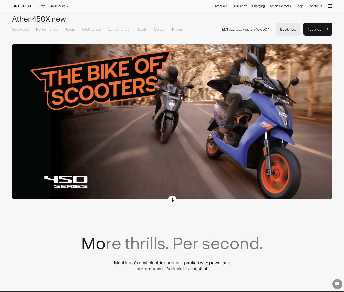 Ather 450X Ather 450X